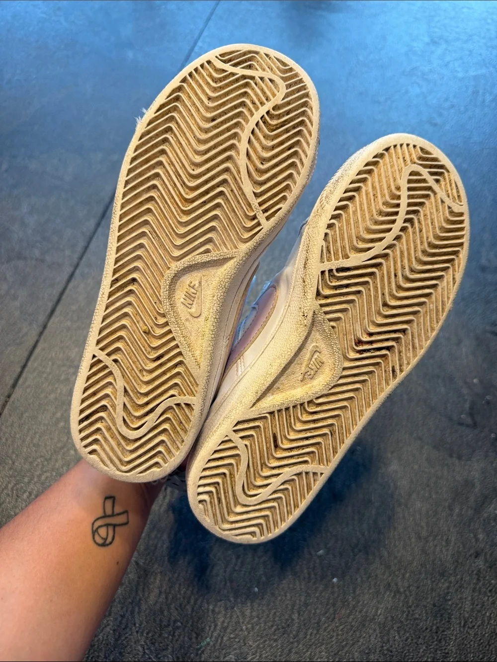 Nike need cleaned